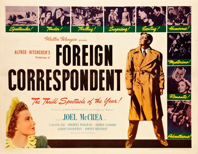 Foreign Correspondent - Plakaty