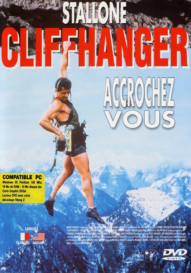Cliffhanger - Plagáty