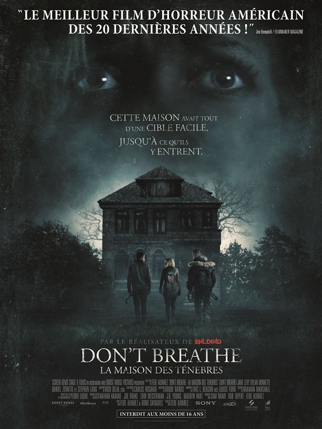 Don't Breathe - La maison des ténèbres - Affiches