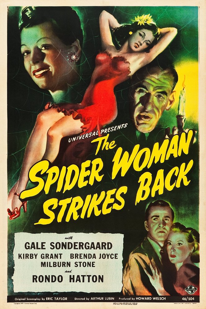 The Spider Woman Strikes Back - Carteles