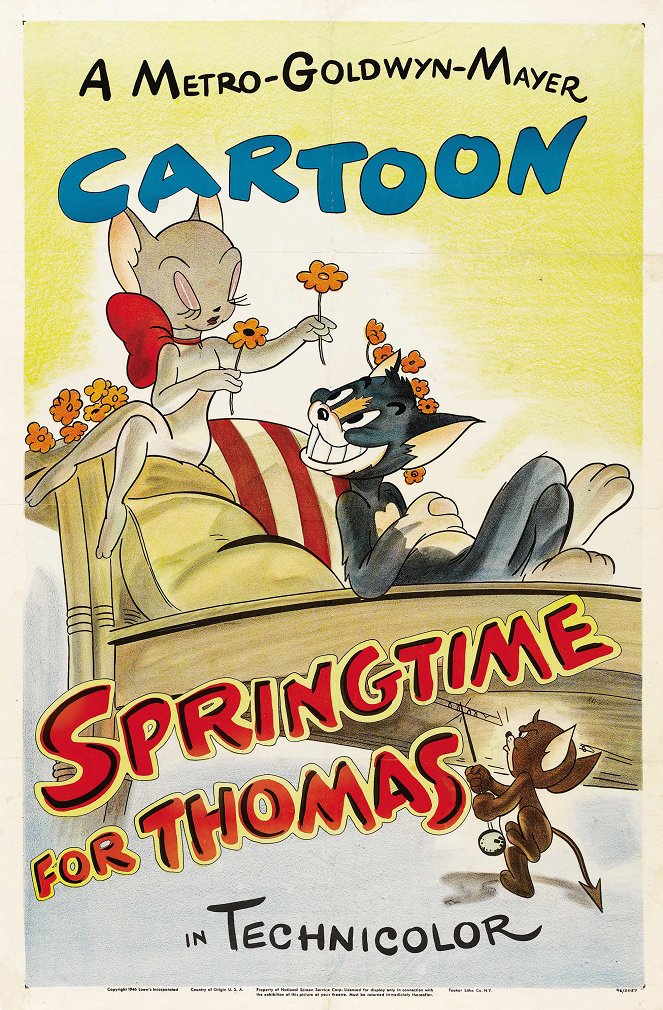 Tom a Jerry - Springtime for Thomas - Plagáty