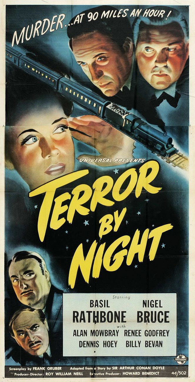 Terror en la noche - Carteles