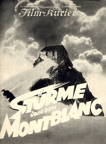 Stürme über dem Mont Blanc - Plakaty