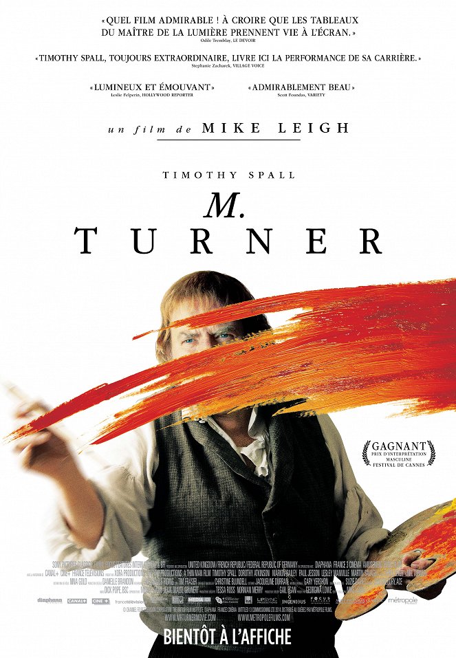Mr. Turner - Affiches