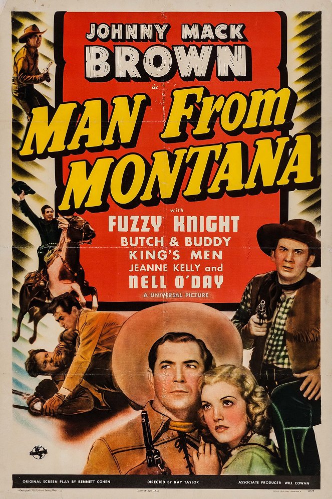 Man From Montana - Affiches