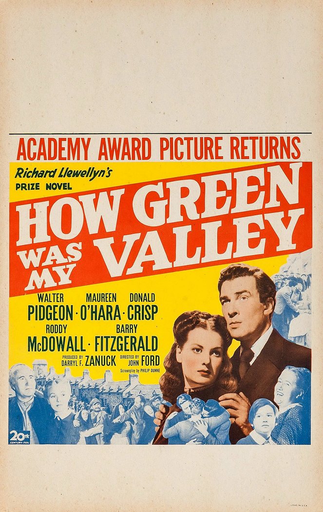 Bylo jednou zelené údolí - Plagáty