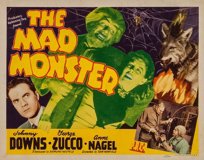 The Mad Monster - Carteles