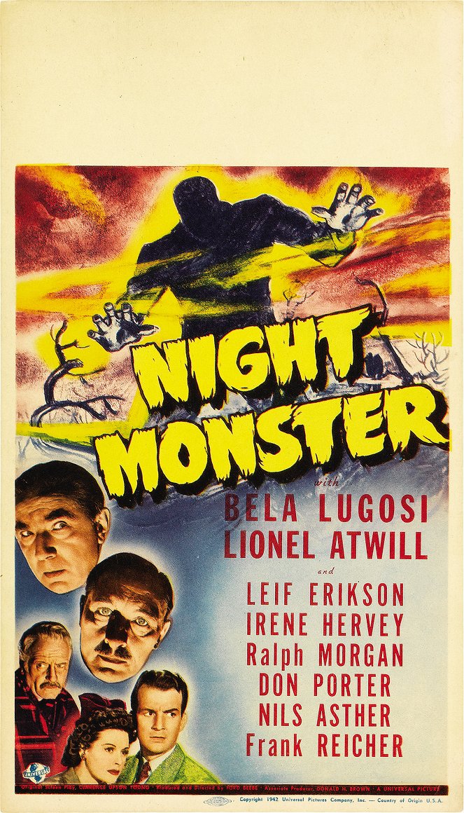 Night Monster - Julisteet