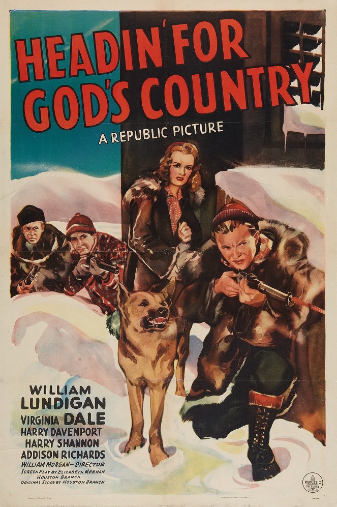 Headin' for God's Country - Affiches