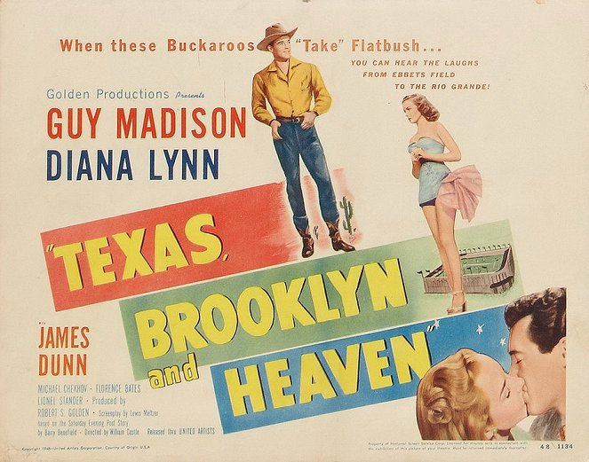 Texas, Brooklyn and Heaven - Plakaty