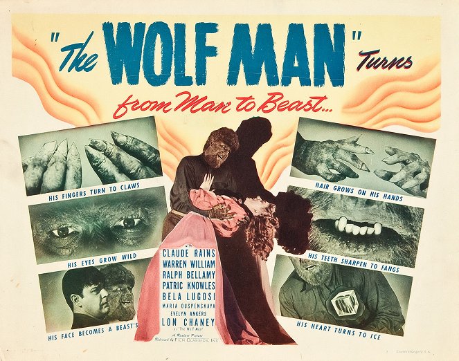 The Wolf Man - Plakaty