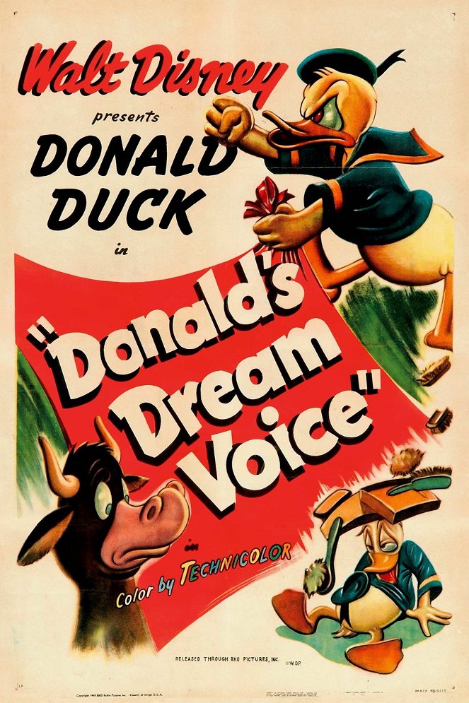 Donald's Dream Voice - Cartazes