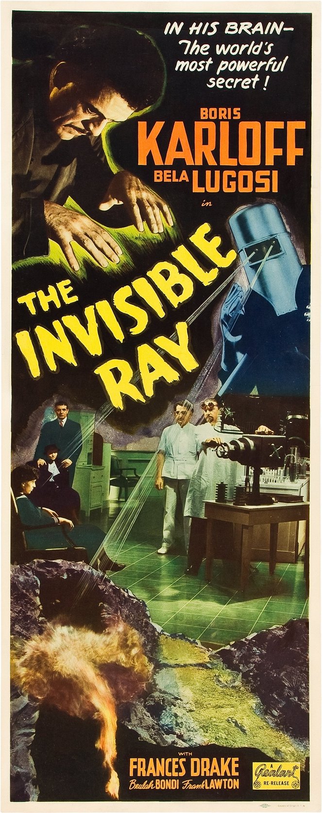 The Invisible Ray - Julisteet
