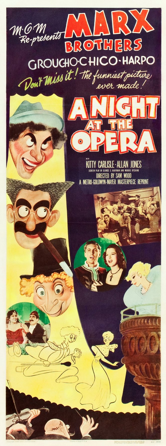 Botrány az Operában - Plakátok