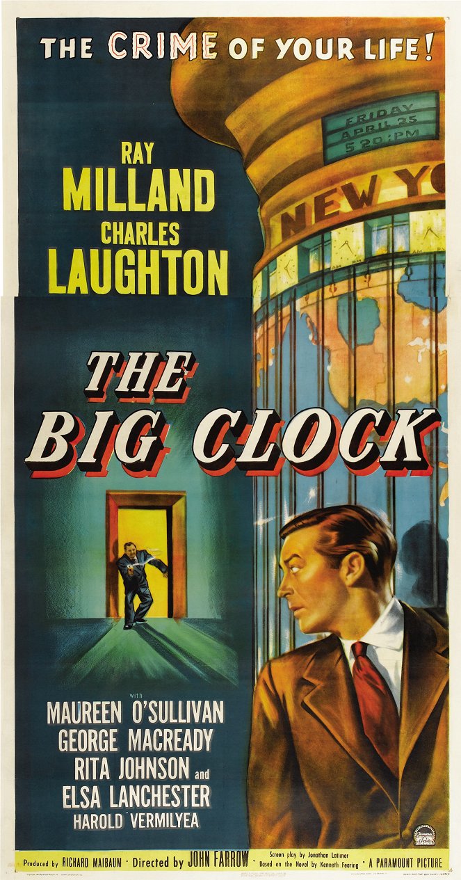 The Big Clock - Cartazes