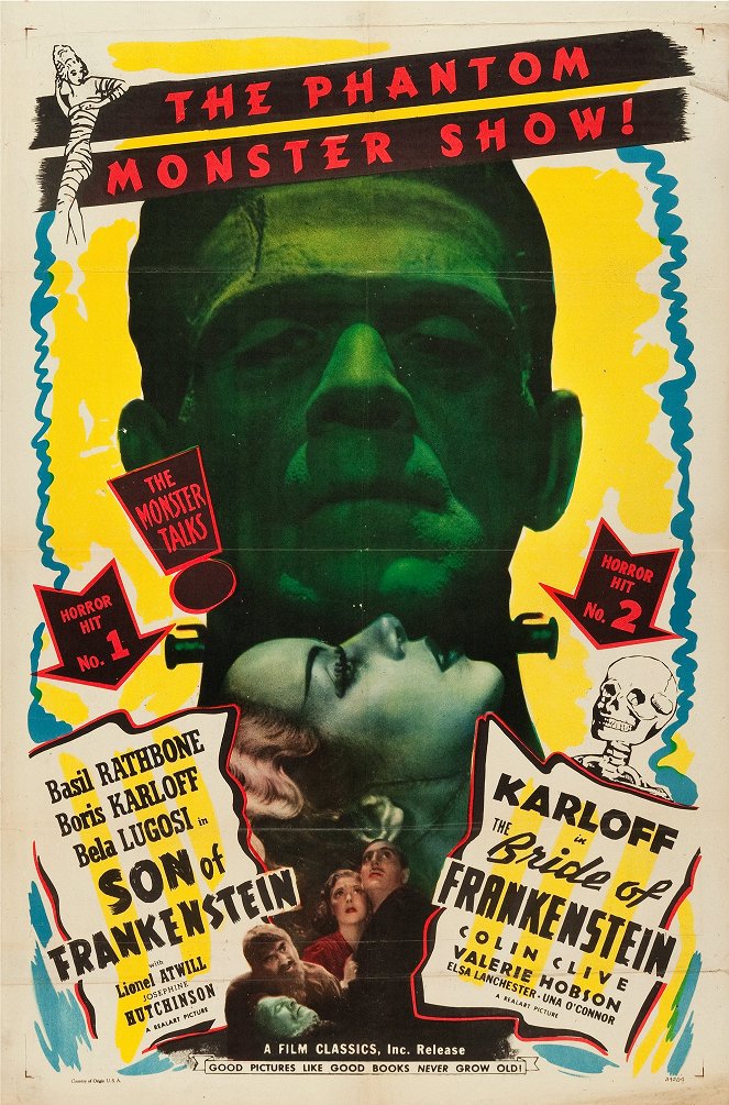 Frankensteinin morsian - Julisteet