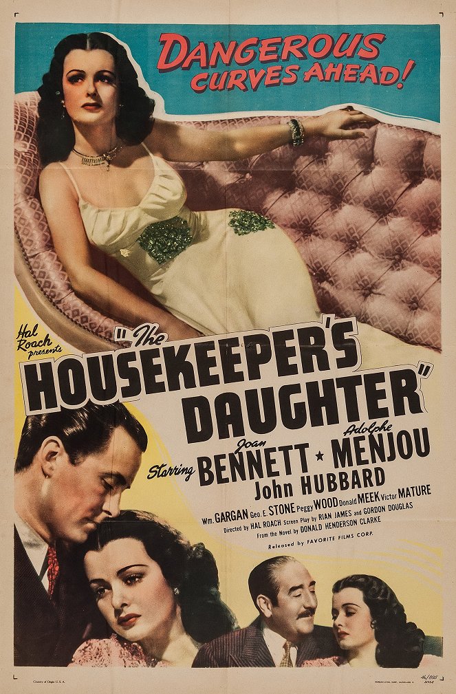 The Housekeeper's Daughter - Affiches