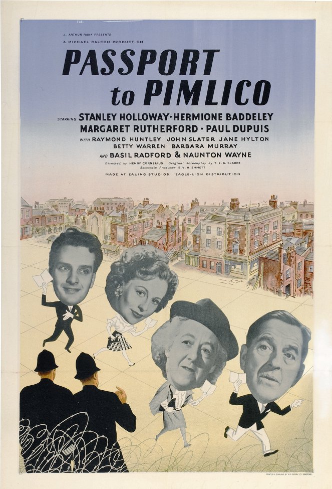 Útlevél Pimlicóba - Plakátok