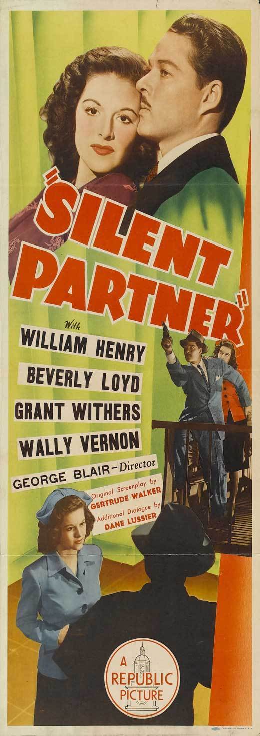 Silent Partner - Posters