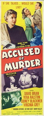 Accused of Murder - Plakate