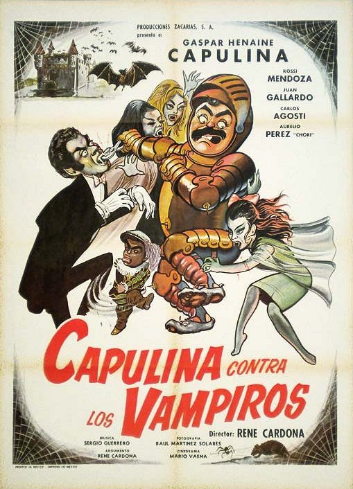 Capulina Contra los Vampiros - Plakáty