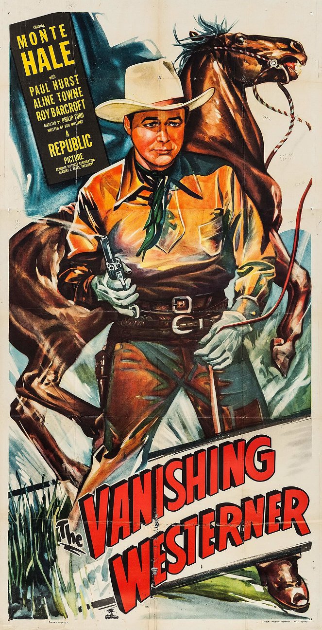 The Vanishing Westerner - Plakate