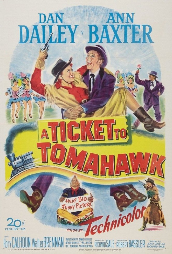 A Ticket to Tomahawk - Affiches