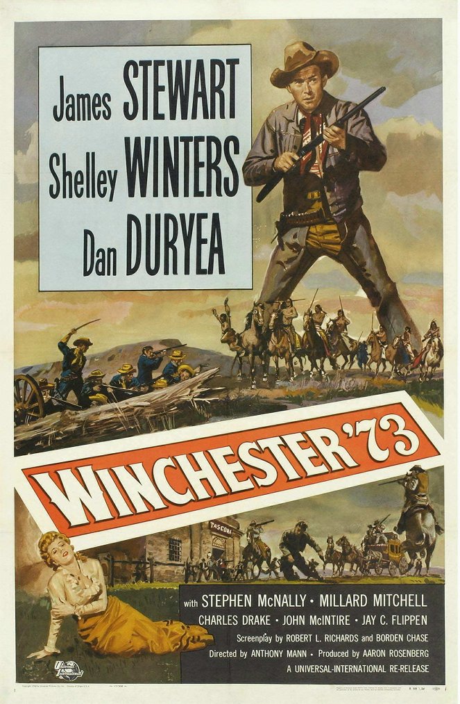 Winchester '73 - kohtalon ase - Julisteet