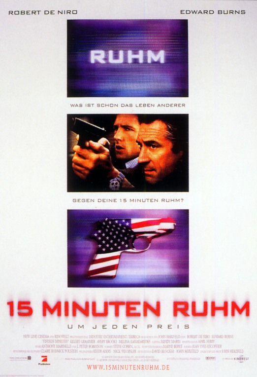 15 Minuten Ruhm - Plakate