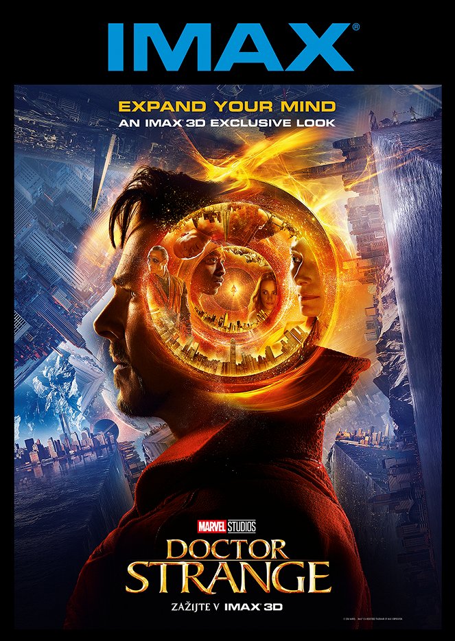 Doctor Strange - bonusový prodloužený IMAX trailer - Plakáty