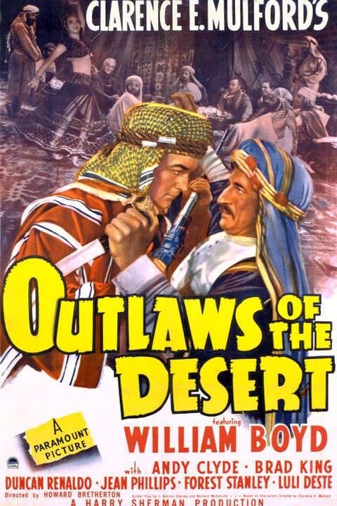 Outlaws of the Desert - Affiches