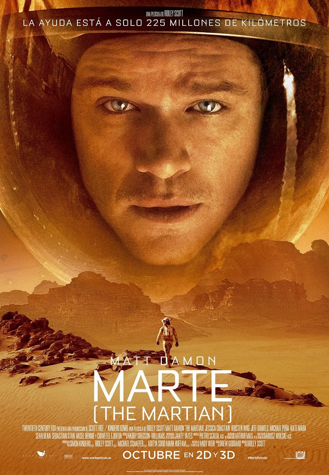 Marte (The Martian) - Carteles