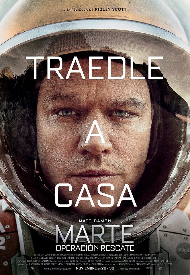 Marte (The Martian) - Carteles