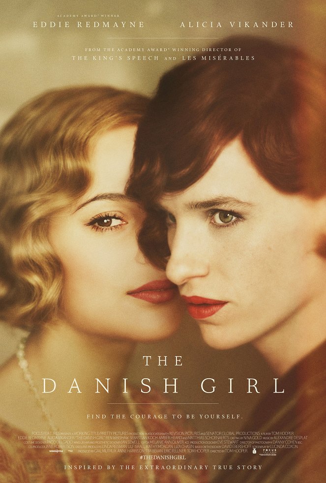 A dán lány - Plakátok