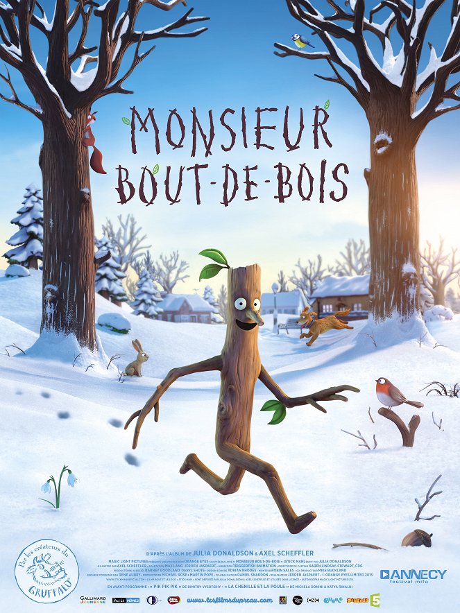Monsieur Bout-de-Bois - Affiches