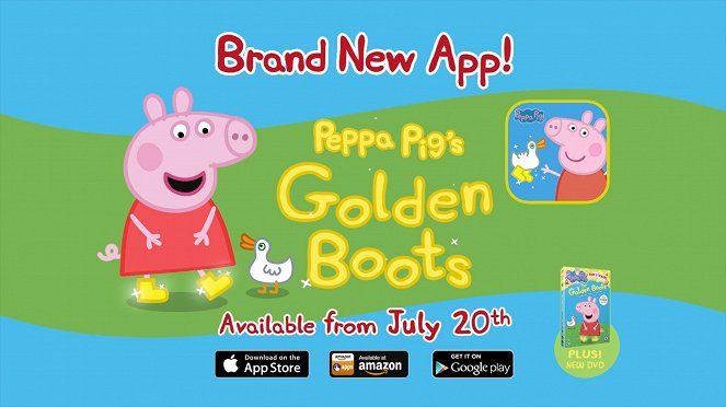 Peppa Pig: Las botas de oro - Carteles
