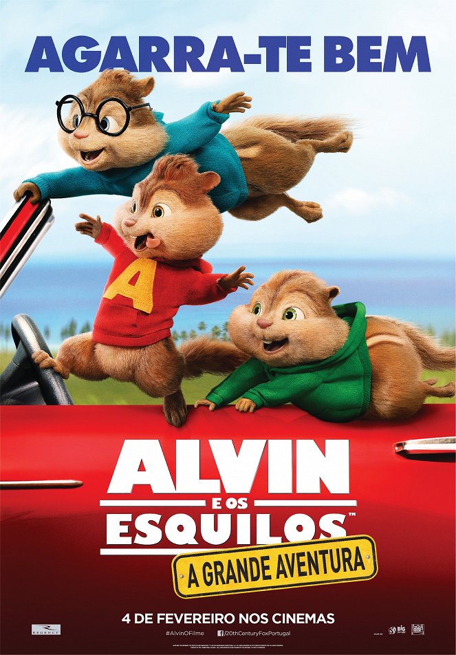 Alvin a Chipmunkovia: Čiperná jazda - Plagáty