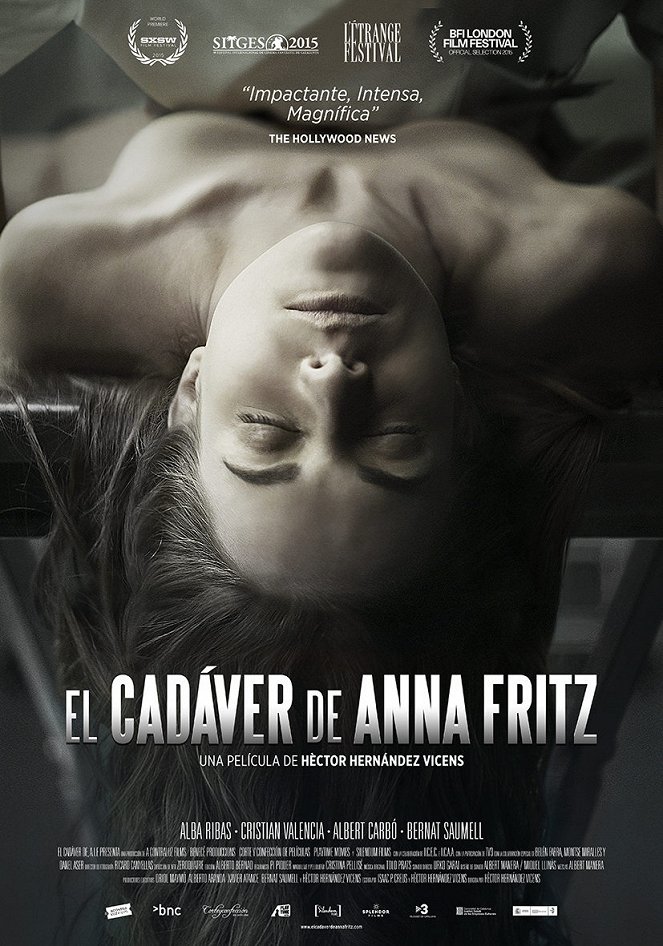 El cadáver de Anna Fritz - Plakátok