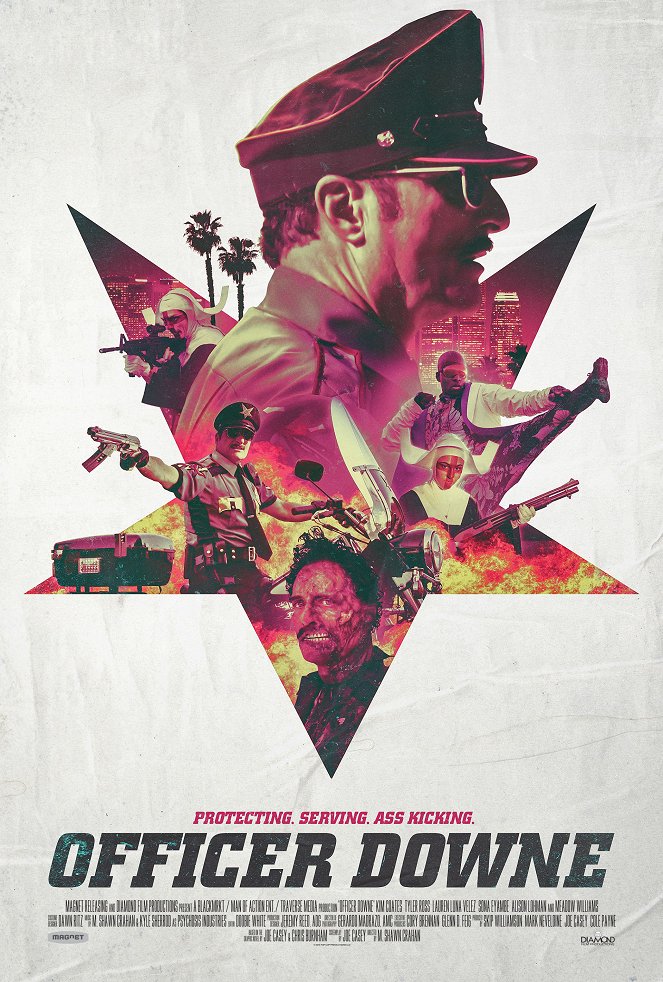 Officer Downe - Affiches