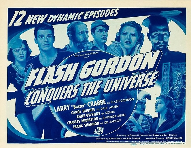 Flash Gordon Conquers the Universe - Plakaty