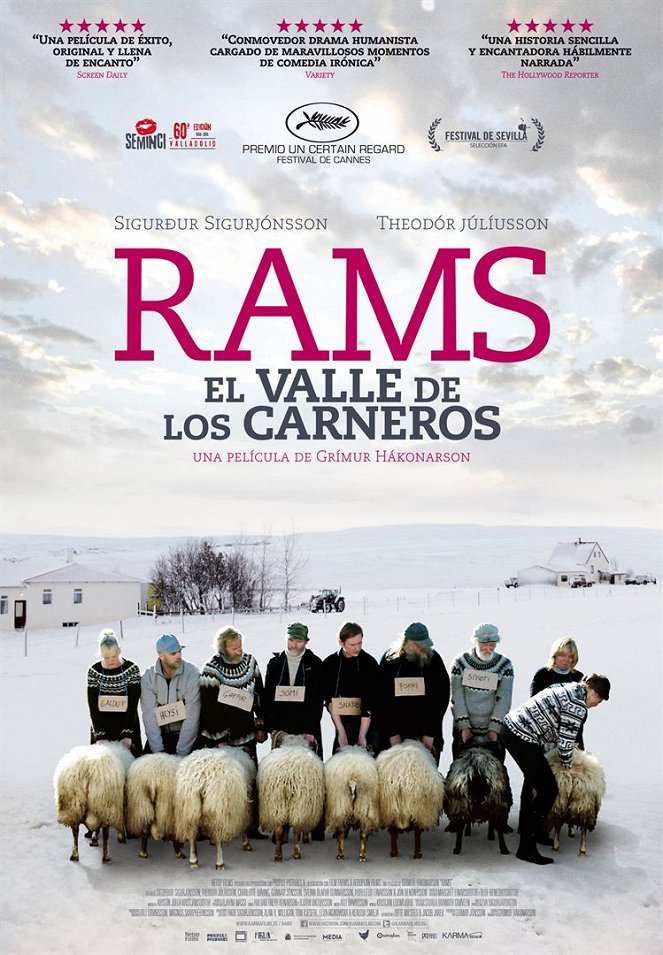 Rams (El valle de los carneros) - Carteles