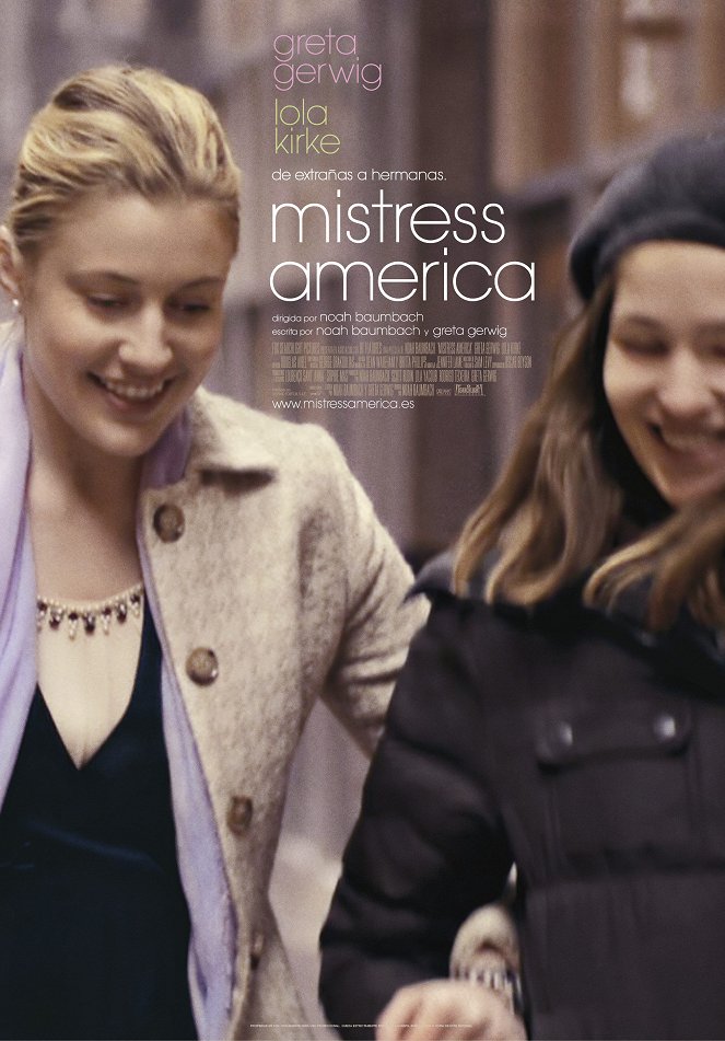 Mistress America - Carteles