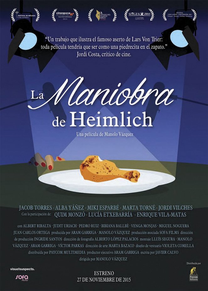 La maniobra de Heimlich - Posters
