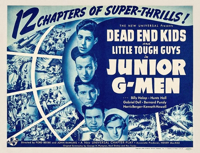 Junior G-Men - Plakaty