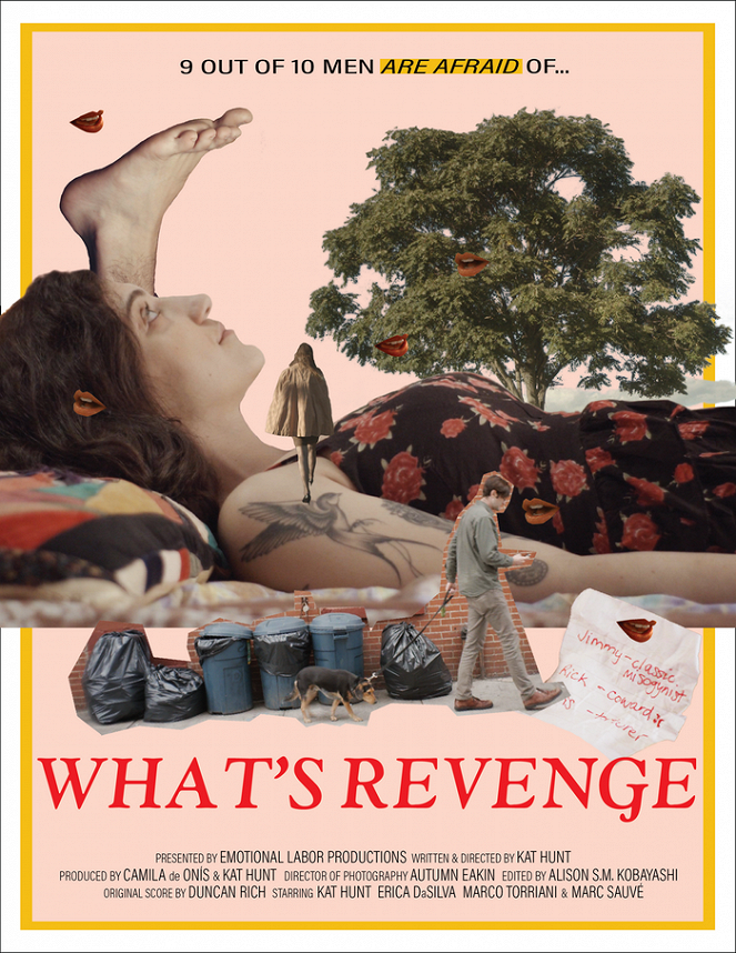 What's Revenge - Cartazes