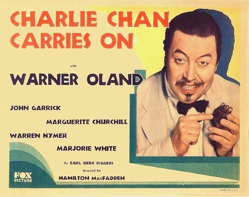 Charlie Chan Carries On - Plagáty