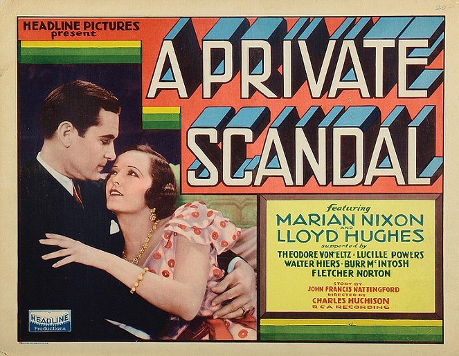 A Private Scandal - Affiches