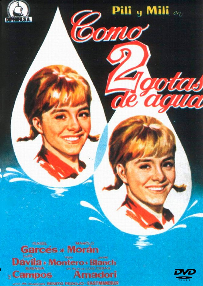 Como 2 gotas de agua - Affiches