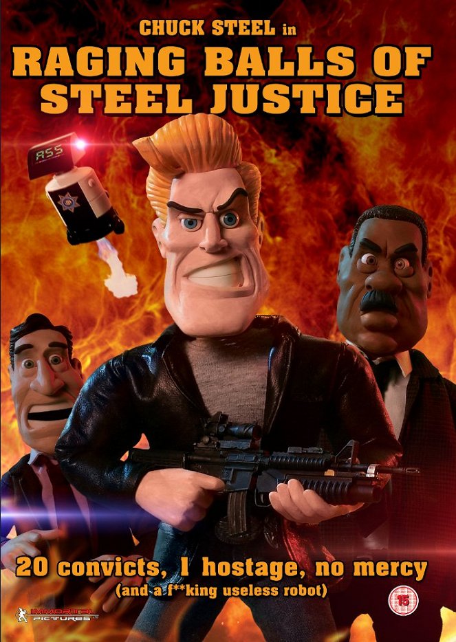Raging Balls of Steel Justice - Plakátok