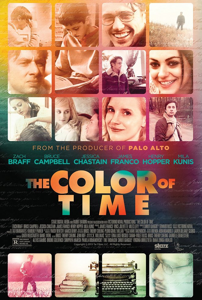 El color del tiempo - Carteles